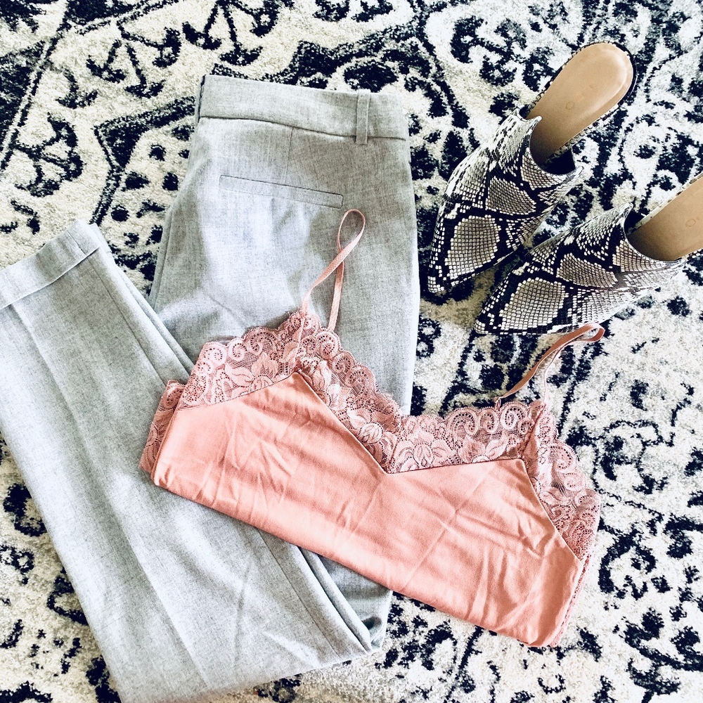 Grey J.Crew Trousers